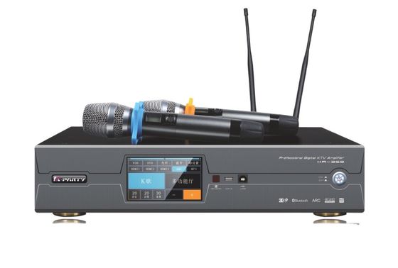 Profesjonalny wzmacniacz mocy serii KR z mikrofonem bezprzewodowym 20Hz-20KHz